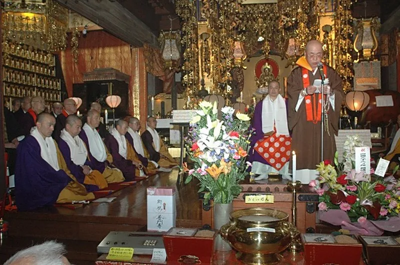 真言宗総本山 東寺 森泰長執事長様による祝辞