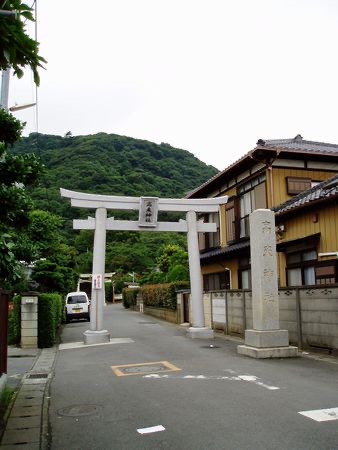 高麗神社（高来神社）の入り口